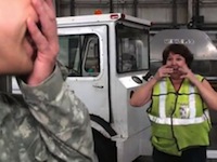 Soldier Gives his Mom the Surprise of her Life - This is the Best Reaction Yet!
