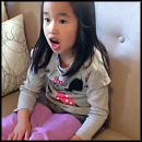 Adorable Girl Finds Out She's Going to Be a Big Sister - Heart Melting