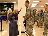 The Hug Lady Strives to Hug Every Single Soldier - Heartwarming Video ♥