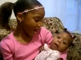 Little Girl Sings to her Miracle Baby Sister - This Will Touch Your Heart ♥