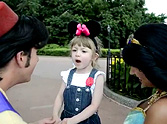 A Little Girl's Dream Comes True at Disneyworld - So Cute