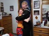 Sailor Surprises All 6 of His Siblings, then Mom and Dad - So Heartwarming