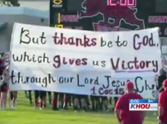 Cheerleaders Stand Up For Jesus - Watch the Video