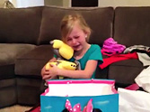 Little Girl Has the Most ADORABLE Reaction to a Birthday Gift - Aww!