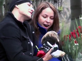 How to Propose Using Puppies, Friends and Central Park - Cute and Romantic <3