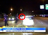 Police Officer's Quick Thinking Saves Girl From Deadly Crash - Miraculous Rescue