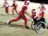 Amazing Footage of a Boy in a Wheelchair Scoring a Touchdown - What a Moment!