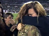Soldier Surprises Family at Football Game - This is Their Emotional Reaction