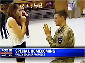 One Soldier's Incredibly Unique Surprise Proposal is a Must See - Wow!