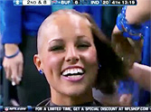 NFL Cheerleaders Shave Their Heads to Support Cancer-Stricken Coach