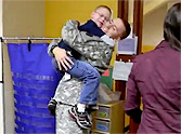 Little Boy Has the BEST Reaction to His Brother's Surprise Homecoming ♥