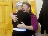 Marine Does Something Awesome for His Mother - Her Reaction is CRAZY!