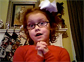 You Have to See This Cute Little Girl's Christmas Song - So Sweet!