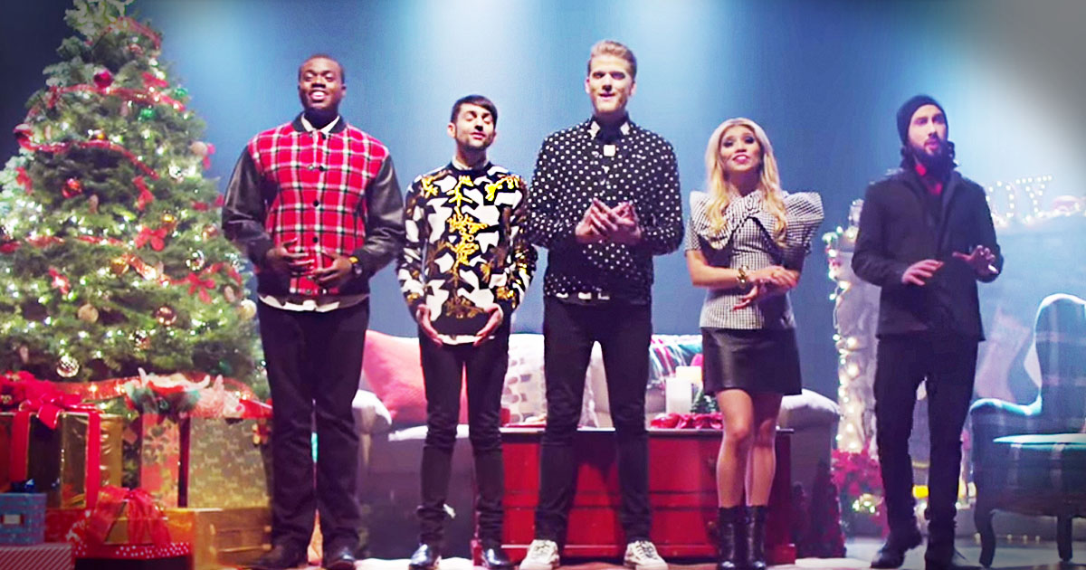 Pentatonix Perform A Cappella 'That's Christmas To Me' - Music Video