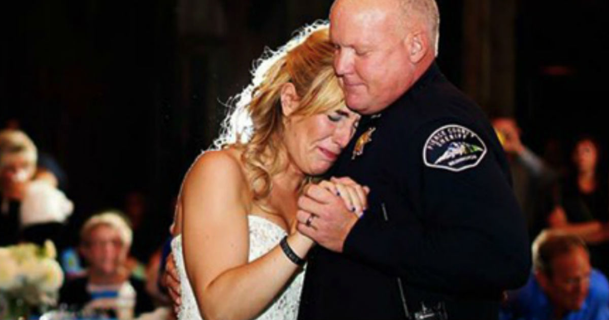 Her Dad Was Shot And Killed. How This Bride Honors Him On Her Big Day - TEARS!