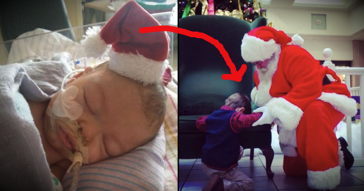 This Little Boy Has Santa Praying For A Miracle. And We Need Your Prayers Too!