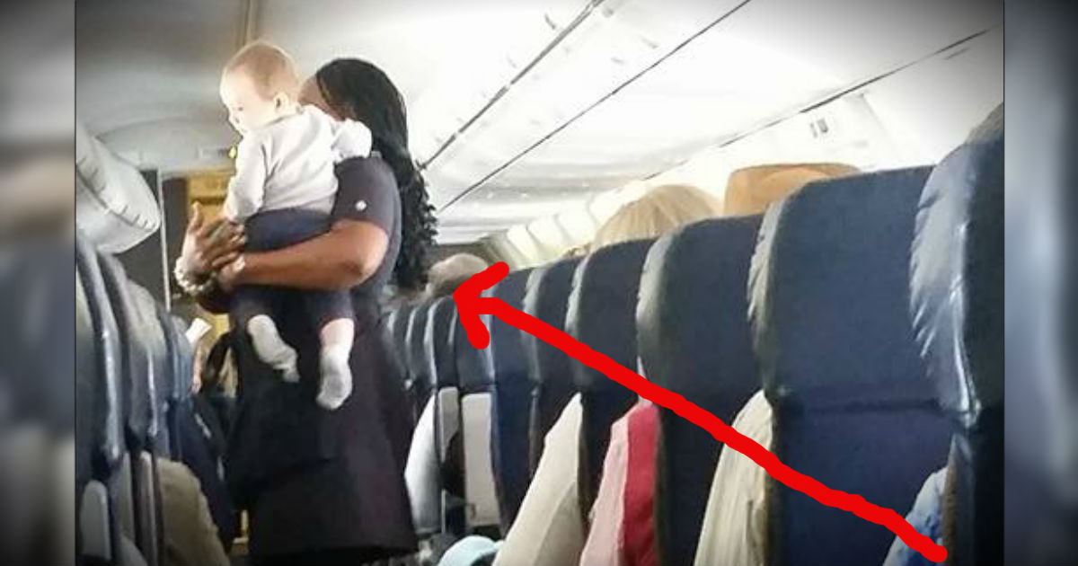 Flight Attendant’s Kindness Towards A Tiny Passenger Goes Viral!