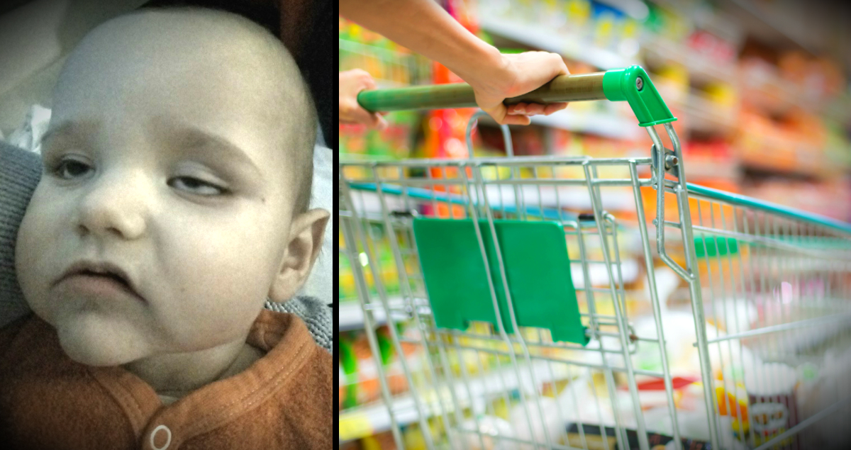 Mom's Warning After Baby Catches Meningitis From Shopping Cart