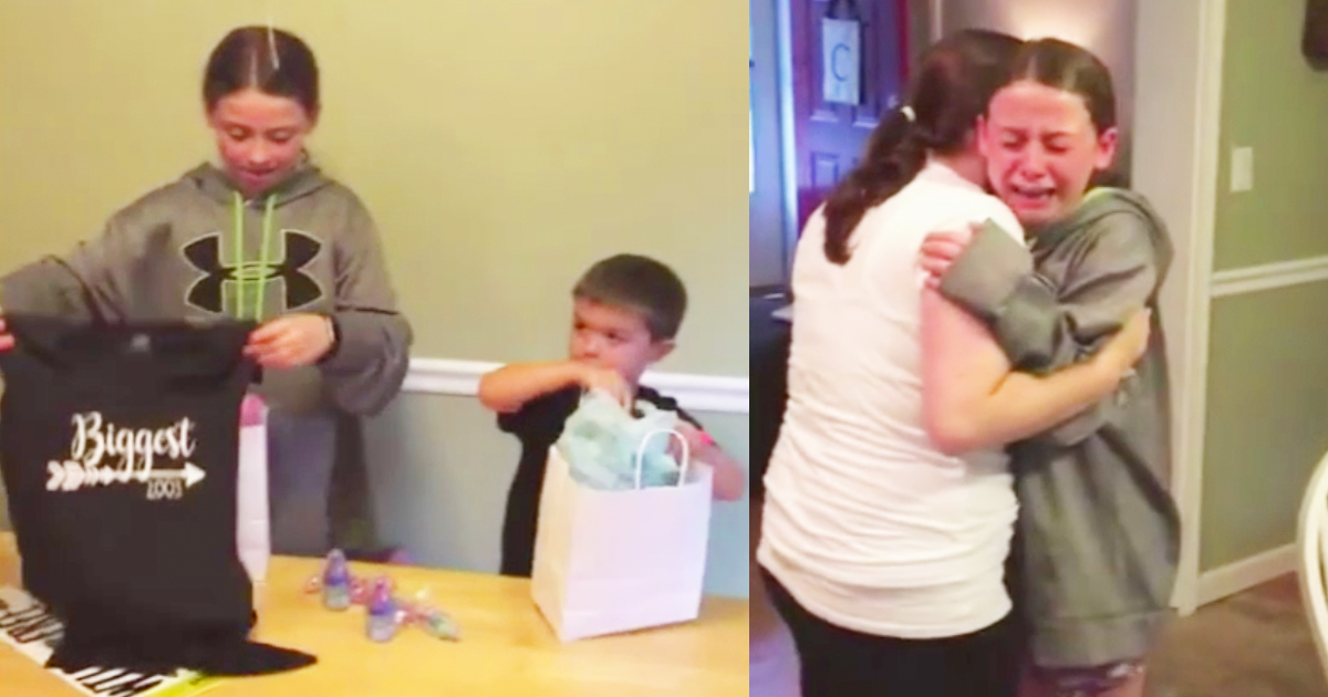 13-Year-Old Girl Sobs After Discovering Mom Is Pregnant