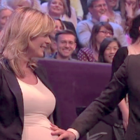 Michael Bublé Sings to Baby in Belly