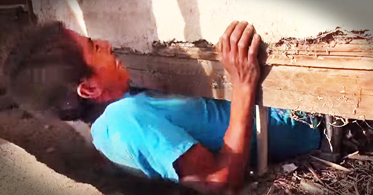 What This Man Found Under An Abandoned House Totally Shocked Me. But I'm SO Glad He Looked! 