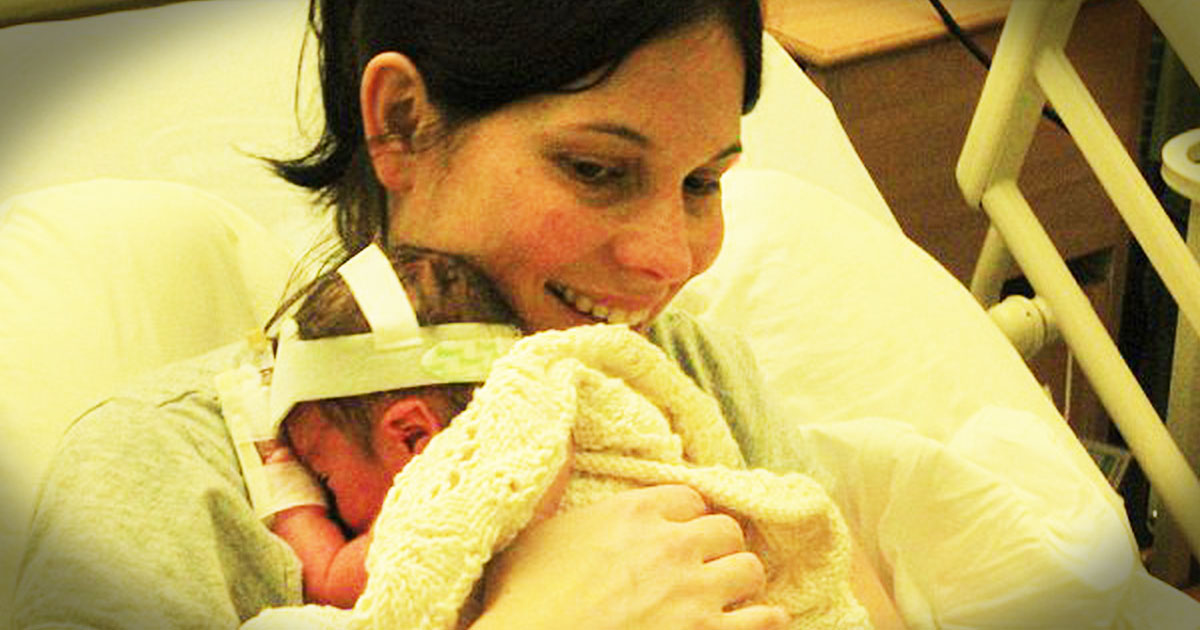 Mom Refuses Abortion After Her Water Breaks Early. And Just Look At Her Baby NOW!