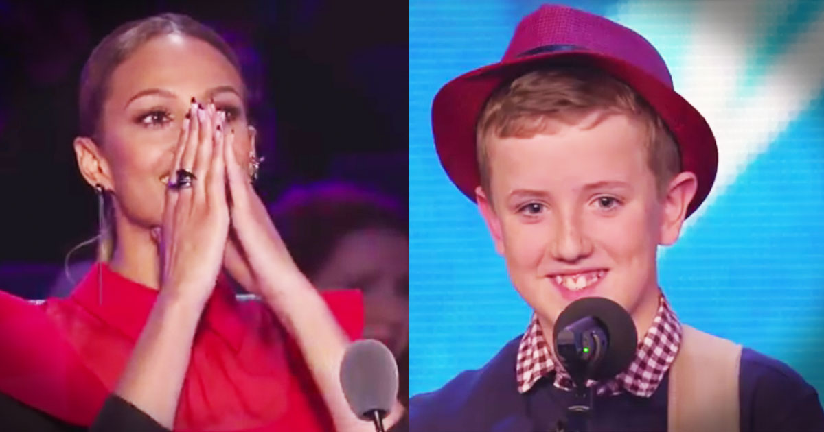 12-Year-Old KILLS His Audition With A Song HE Wrote--Aww!