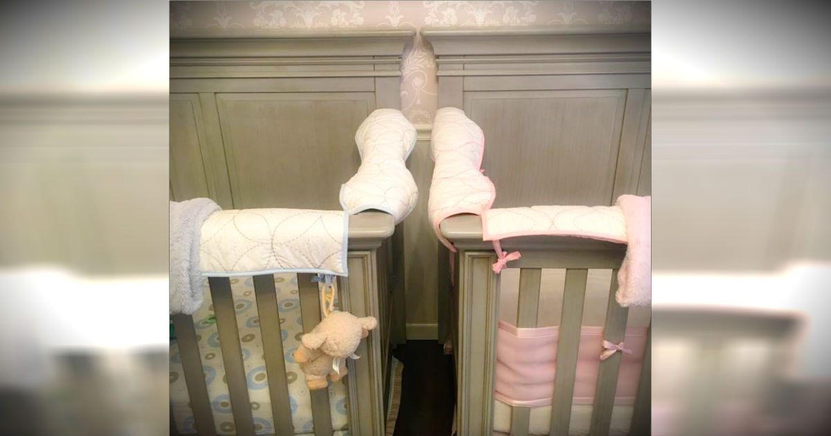 Mom's Warning Of The Surprising DANGER Of 2 Cribs Side By Side
