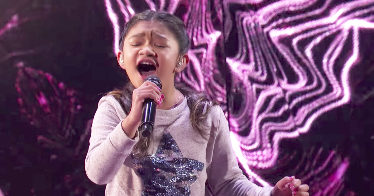 Talented 10-Year-Old's Performance Of 'Without You' Earns Standing Ovation